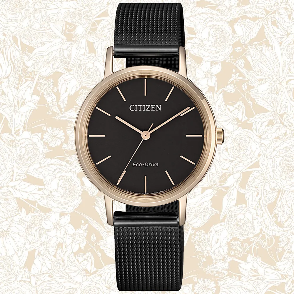 CITIZEN 星辰 LADYS 光動能 簡約優雅淑女腕錶-玫瑰金 28mm (EM0639-81A) 歷史價格詳細信息