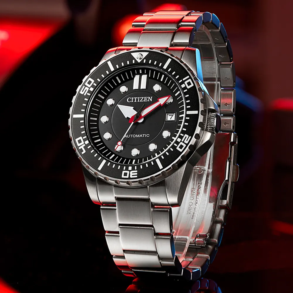 CITIZEN星辰 Mechanical系列 經典小秒針機械腕錶-黑 41mm/NK5000-98E 歷史價格詳細信息