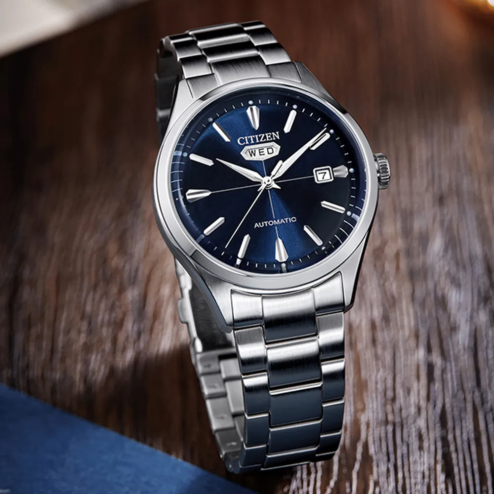 CITIZEN星辰 Mechanical系列 C7復刻經典機械腕錶-黑 40mm/NH8395-77E 歷史價格詳細信息