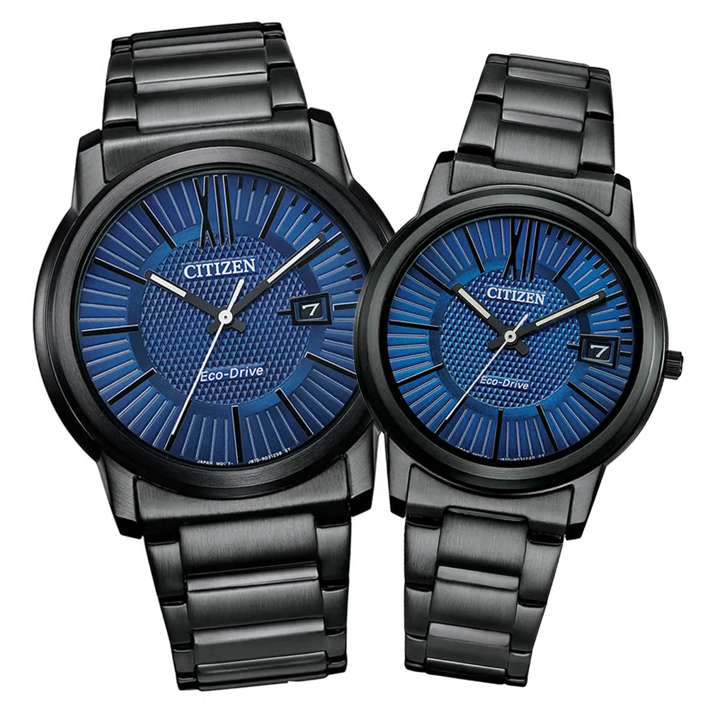 CITIZEN星辰 PAIR系列 光動能簡約時尚對錶 (AW1217-83X+FE6017-85X) 歷史價格詳細信息