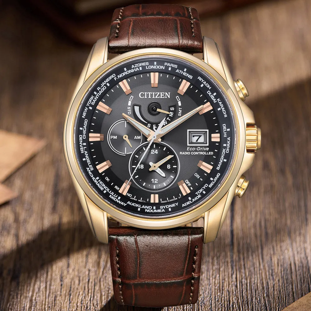 CITIZEN星辰 GENTS系列 電波計時 光動能時尚腕錶 43mm/AT8265-81E 歷史價格詳細信息