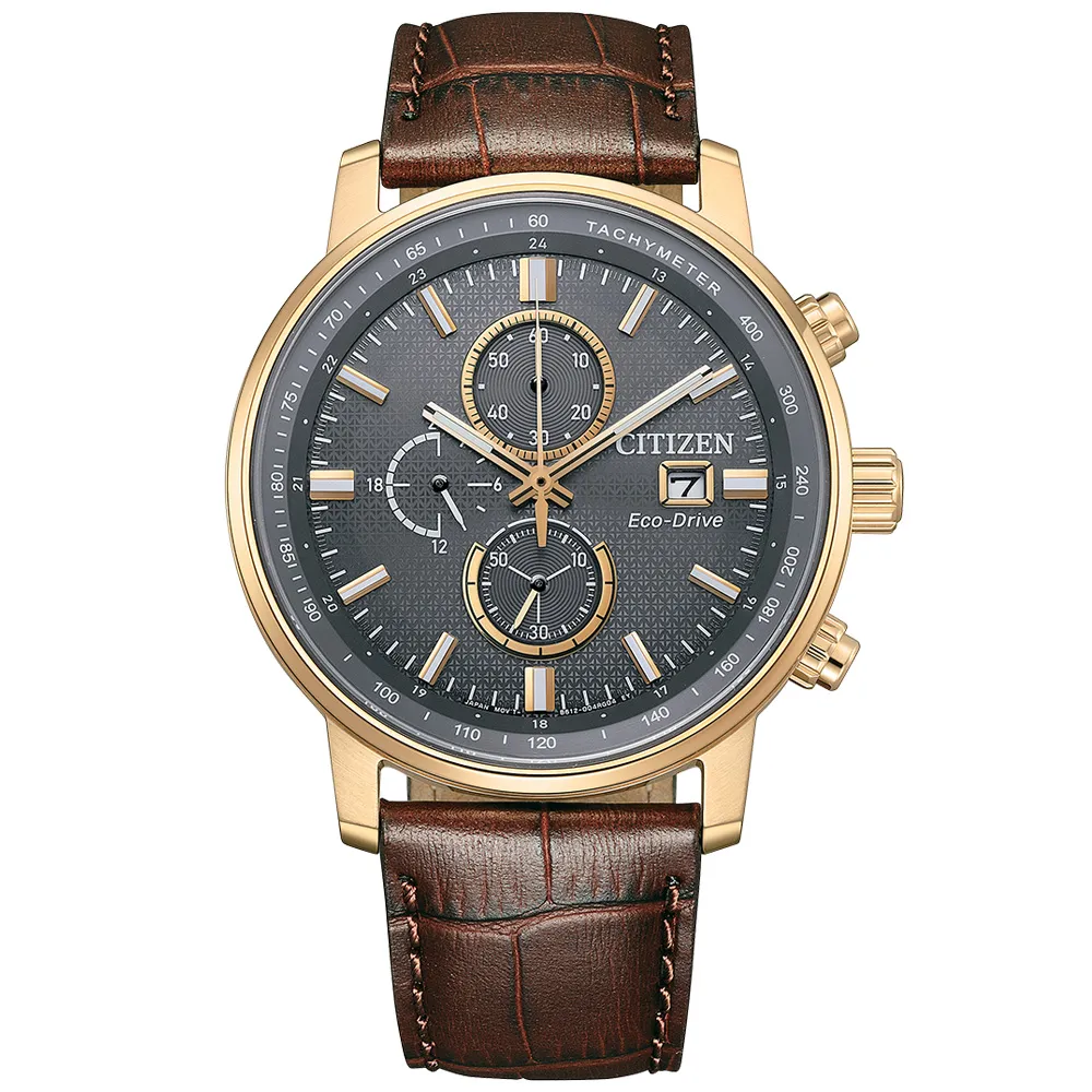 【CITIZEN】星辰 Chronograph 限定款 光動能 三眼計時 鋼錶帶男錶 CA4459-85L 藍/黑 41mm 歷史價格詳細信息
