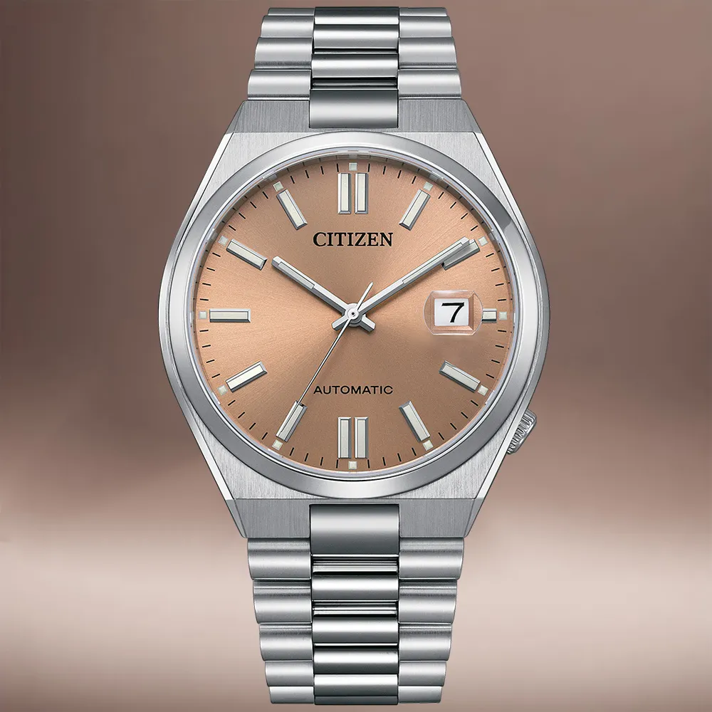 【CITIZEN 星辰】Mechanical系列 PANTONE 限定款 夢幻粉 機械腕錶 雙12 優惠(NJ0158-89X) 歷史價格詳細信息
