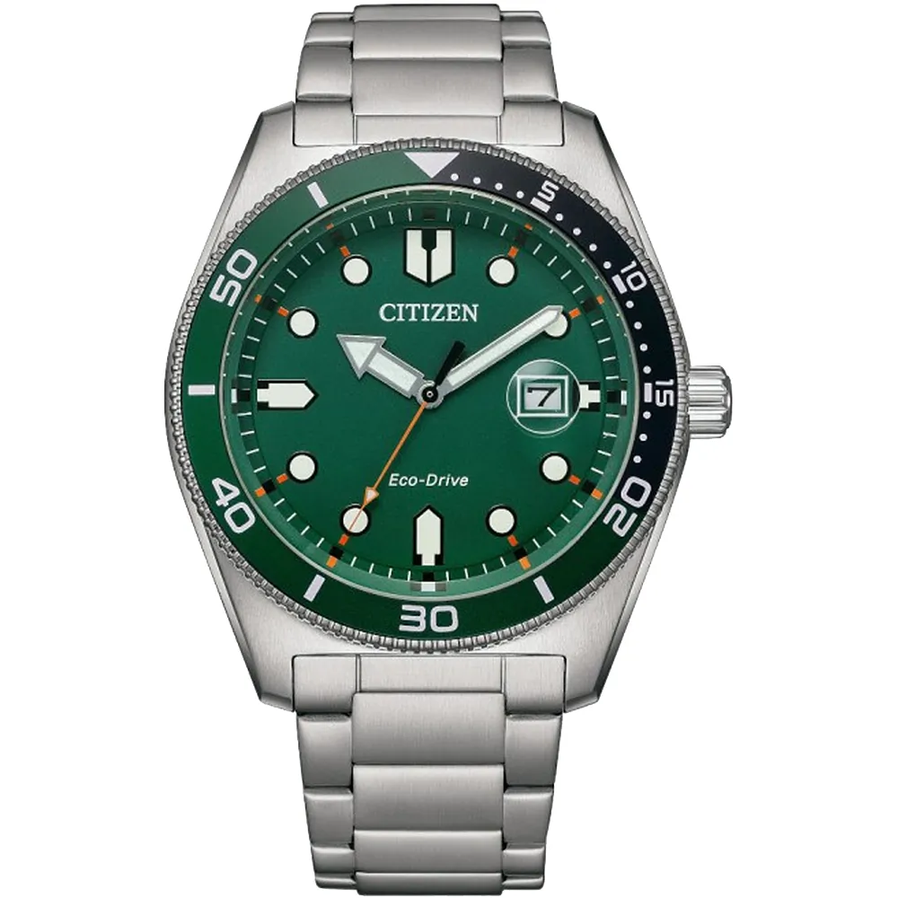 CITIZEN 星辰 光動能潛水風格潮流時尚腕錶/普魯士藍/43mm/AW1761-89L 歷史價格詳細信息