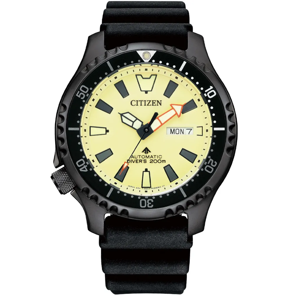 CITIZEN 星辰 PROMASTER 鋼鐵河豚EX Plus潛水機械錶/綠/44mm/NY0131-81X 歷史價格詳細信息