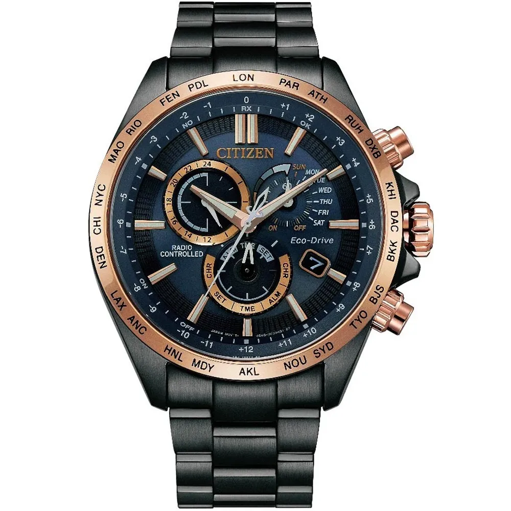 CITIZEN CB5956-89X《全球接收 光動能電波錶》45mm/廣告款/IP黑x金x綠/公司貨【第一鐘錶】 歷史價格詳細信息