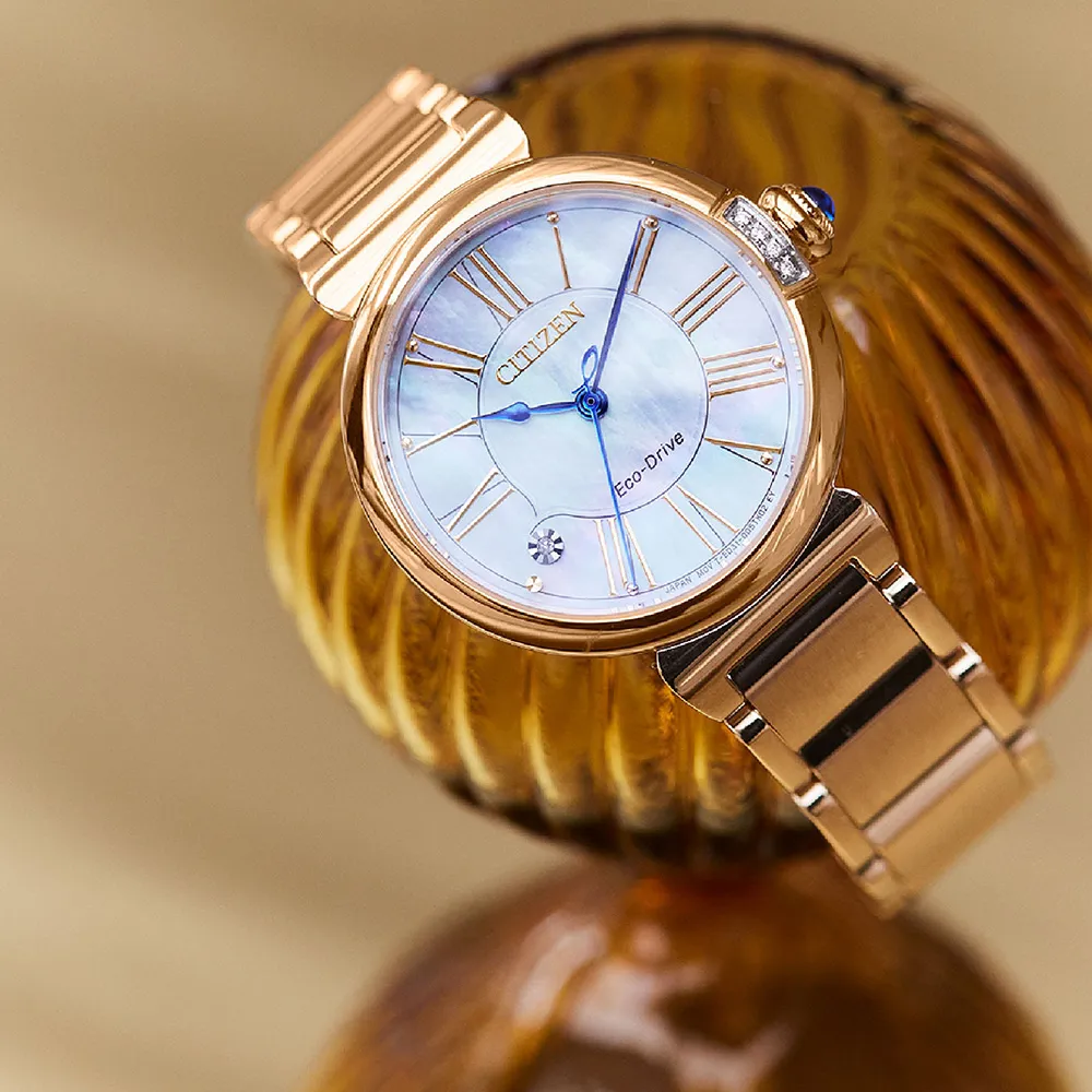 【CITIZEN】星辰 L系列 幸福鈴蘭 光動能 藍寶石鏡面 鋼錶帶女錶 EM1073-85Y 玫瑰金 29.5mm 歷史價格詳細信息
