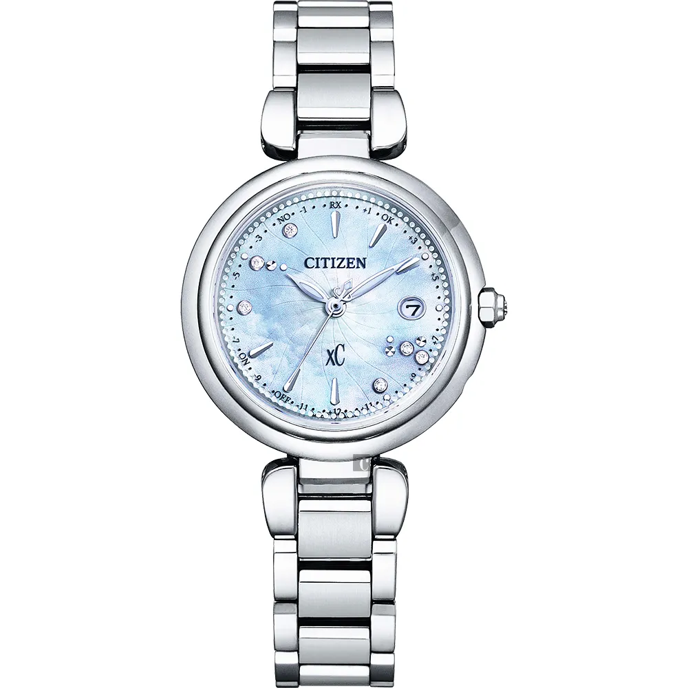 CITIZEN ES9461-51W《xC 白蝶貝真鑽面板》29mm/光動能電波萬年曆女款/銀【第一鐘錶】 歷史價格詳細信息