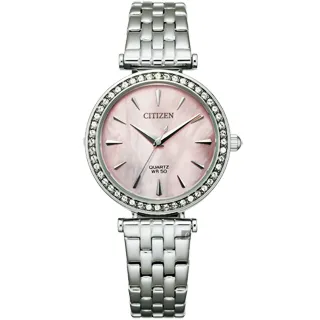 CITIZEN 星辰 晶鑽珍珠貝石英女錶-30mm ER0216-59D 歷史價格詳細信息