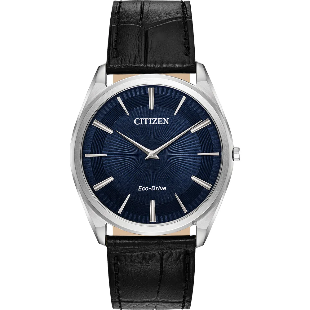 CITIZEN 星辰 Eco-Drive 光動能紳士薄型手錶-藍x黑/38mm AR3070-04L 歷史價格詳細信息