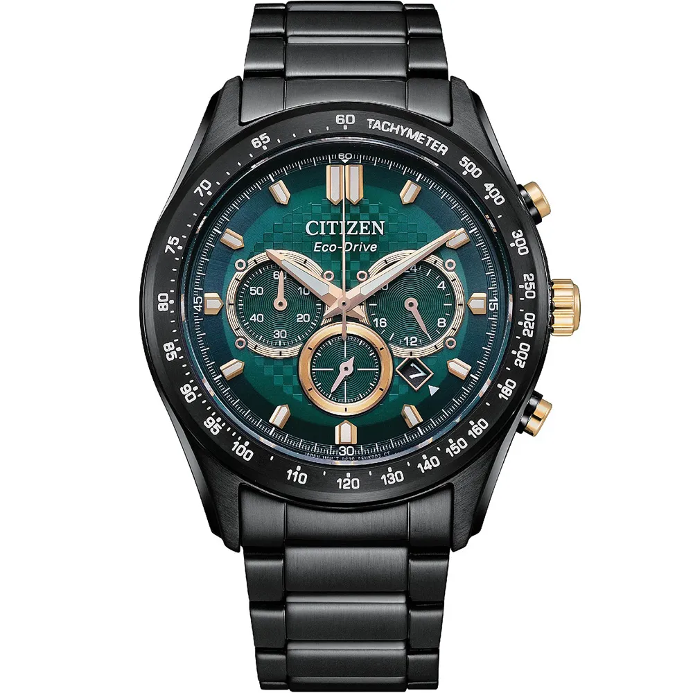 CITIZEN 星辰 Chronograph 計時手錶-黑面/43mm AI7000-83E 歷史價格詳細信息