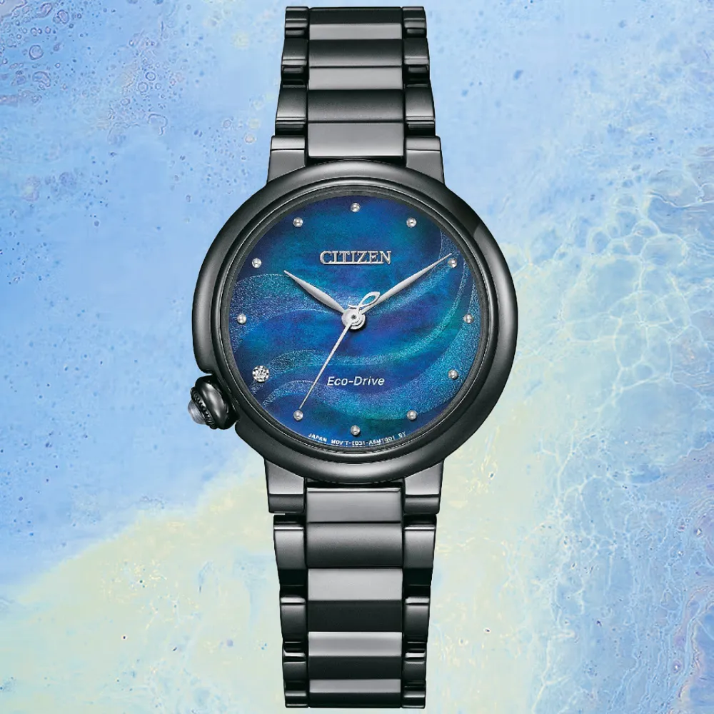 CITIZEN 星辰 L系列 流沙金米蘭帶光動能女錶/32.5mm(EM0818-82X) 歷史價格詳細信息