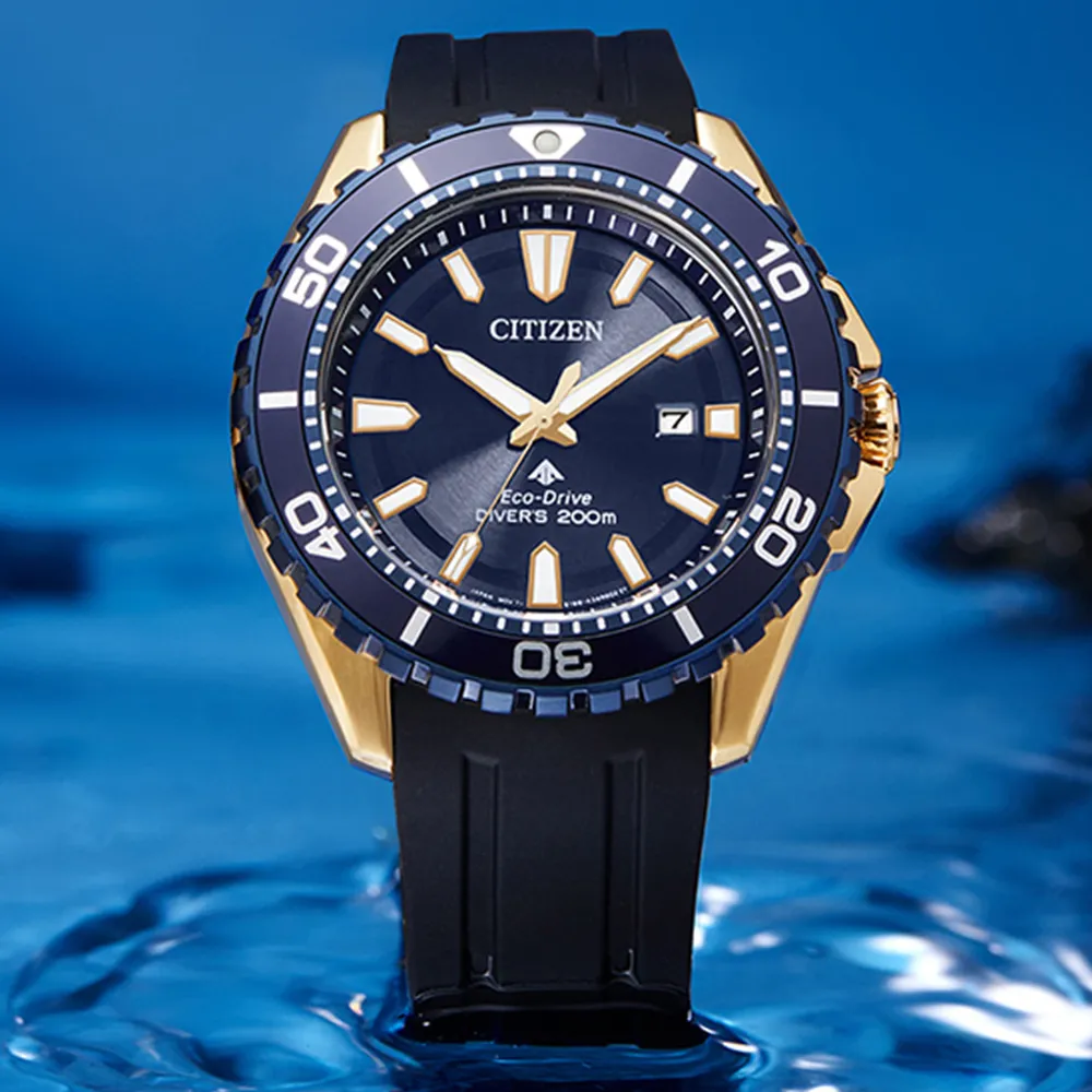 CITIZEN星辰 PROMASTER系列 光動能 經典潛水腕錶 44.5mm/BN0196-01L 歷史價格詳細信息