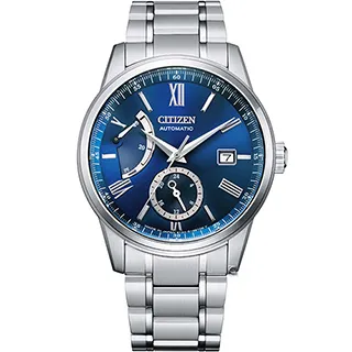 【Citizen星辰】Mechanical商務雙日曆顯示機械男士腕錶-紳士藍/NH8391-51L 歷史價格詳細信息