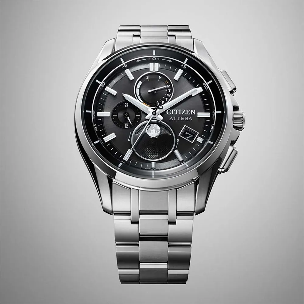 【CITIZEN 星辰】Gents BY1007-60L 夜川月限定款超級鈦光動能電波萬年曆時尚腕錶(BY1007-60L) 歷史價格詳細信息