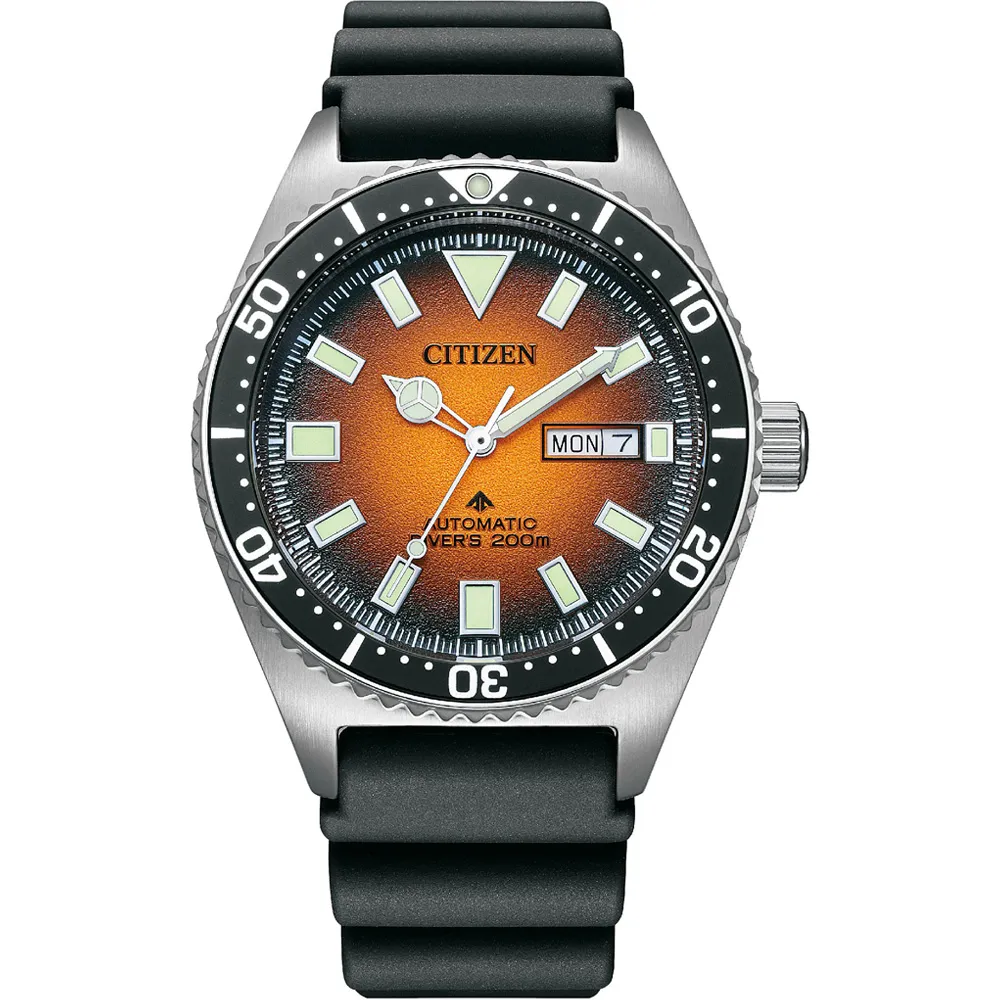 【CITIZEN】星辰 Promaster NY0120-01E 膠錶帶 機械男錶 兩百米潛水錶 黑/銀 41mm 歷史價格詳細信息