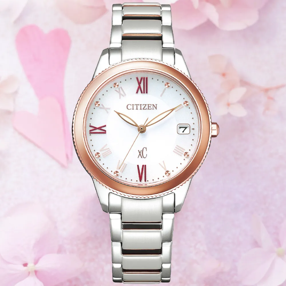 【CITIZEN 星辰】xC 氣質女神光動能不鏽鋼腕錶/玫瑰金x白面(EO1192-59A) 歷史價格詳細信息