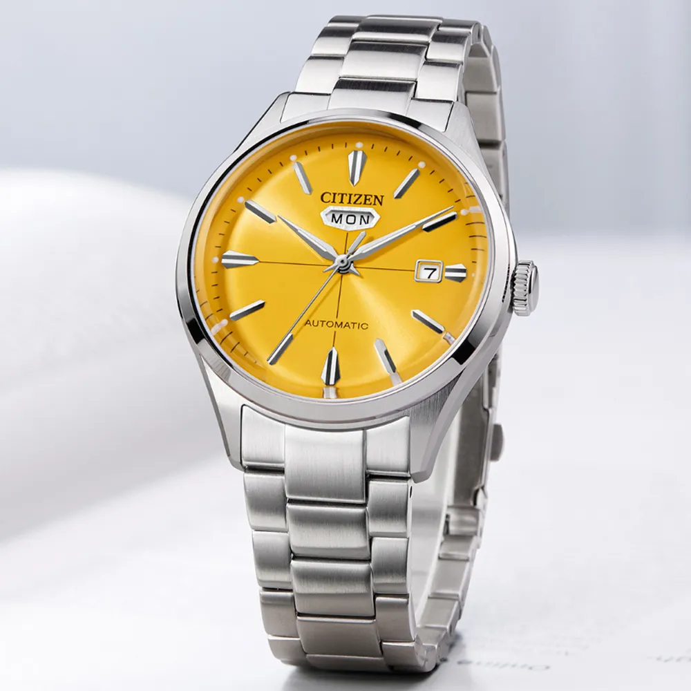 CITIZEN星辰 Mechanical系列 C7復刻經典機械腕錶-黑 40mm/NH8395-77E 歷史價格詳細信息