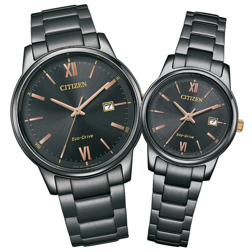 CITIZEN 星辰 PAIR 光動能時尚黑淑女腕錶-29.2mm EW2597-86E 歷史價格詳細信息