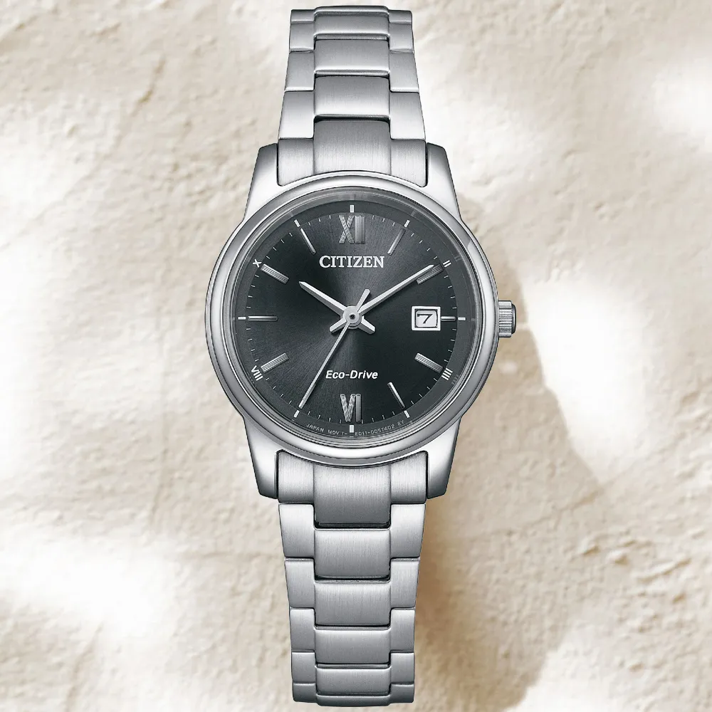 CITIZEN 星辰 PAIR 光動能時尚黑淑女腕錶-29.2mm EW2597-86E 歷史價格詳細信息