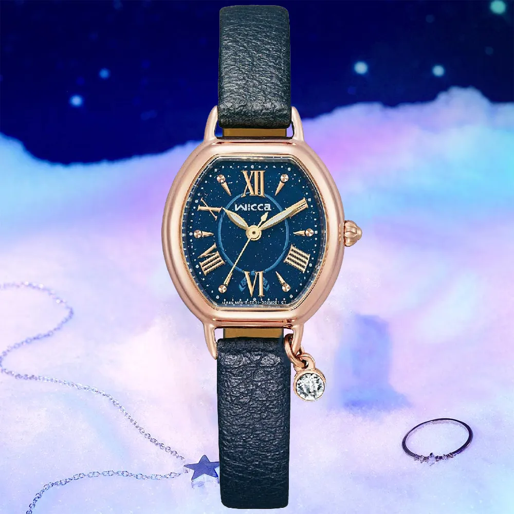 CITIZEN 星辰 Wicca KP2-566-95 台灣限定款水晶太陽能女錶-粉x玫瑰金 歷史價格詳細信息