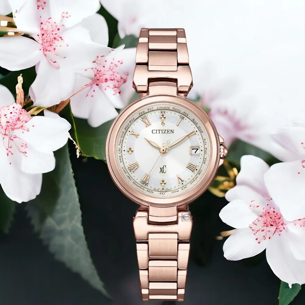 CITIZEN xC 水耀光情人節限定女錶(FB1452-58W)35mm 歷史價格詳細信息