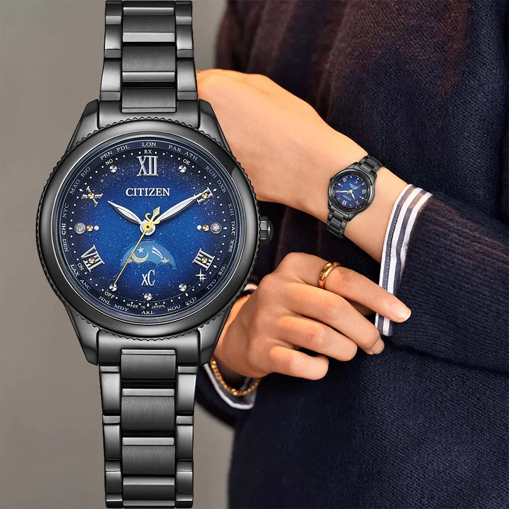 CITIZEN星辰 星星綻放鏤空機械腕錶PC1009-78B 歷史價格詳細信息