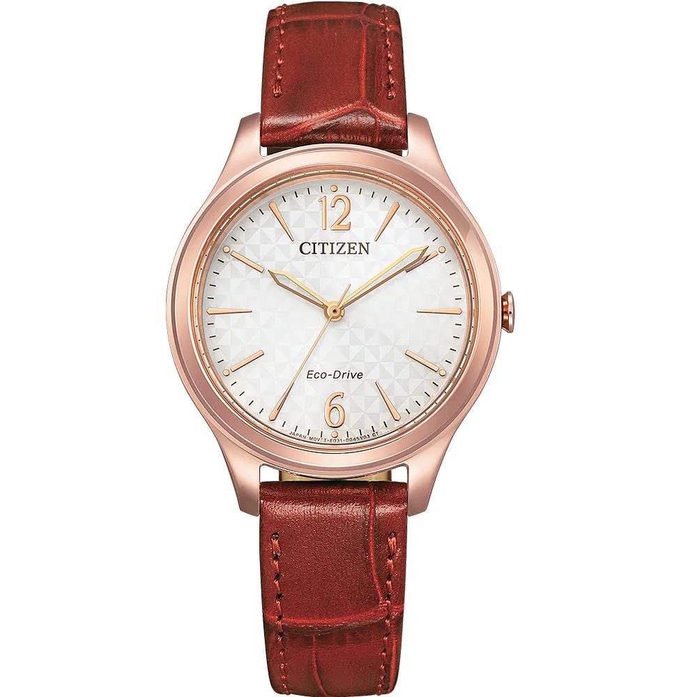 CITIZEN 星辰 菱格紋米蘭帶女錶-玫瑰金/32mm EM0503-83X 歷史價格詳細信息