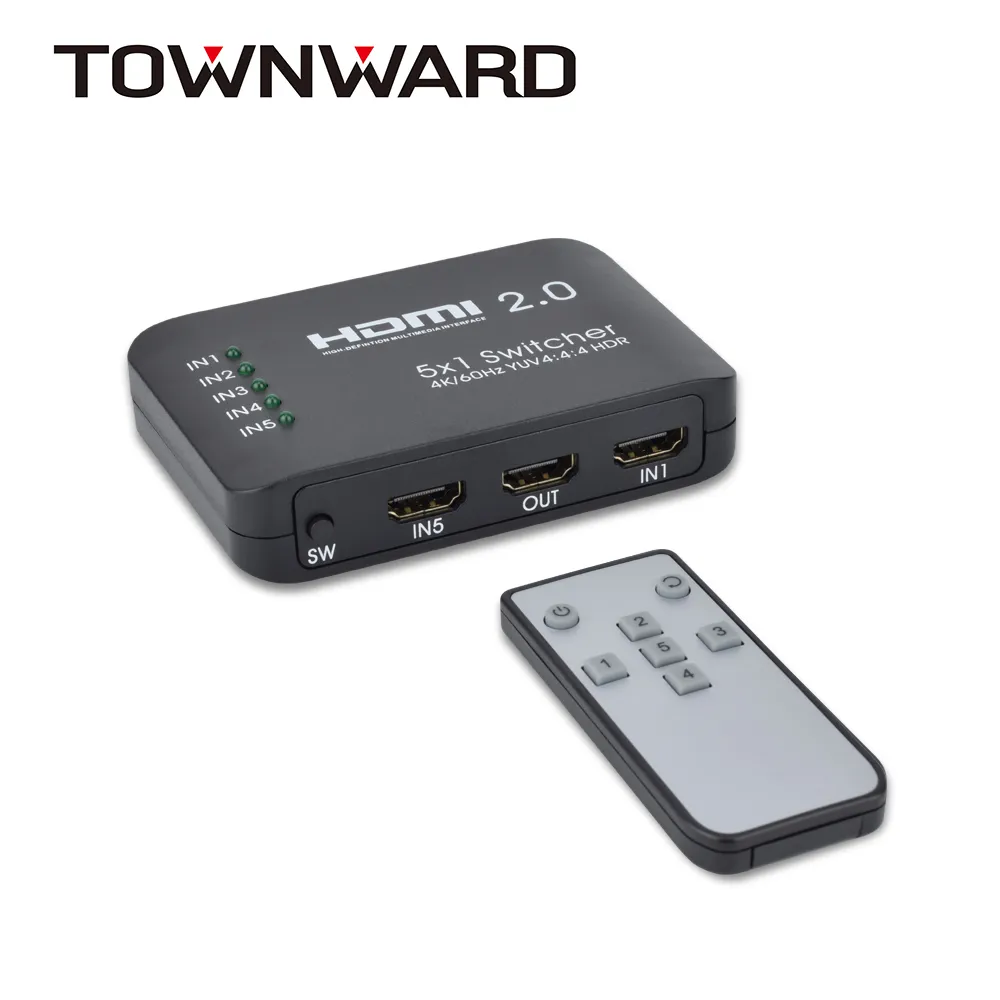 【TOWNWARD 大城科技】HSW-2031 HDMI2.0三進一出切換器4K@60Hz/HDR 歷史價格詳細信息