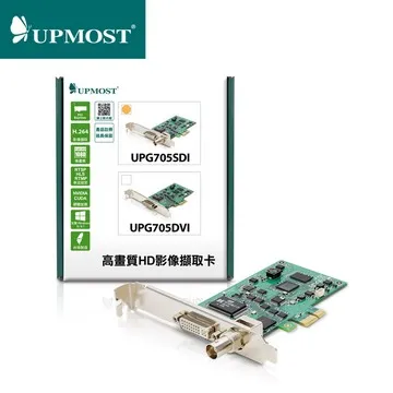 擷取卡UPMOST登昌恒UPG705DVI高清視頻採集卡1080P圖像B超工作站QP0203 歷史價格詳細信息