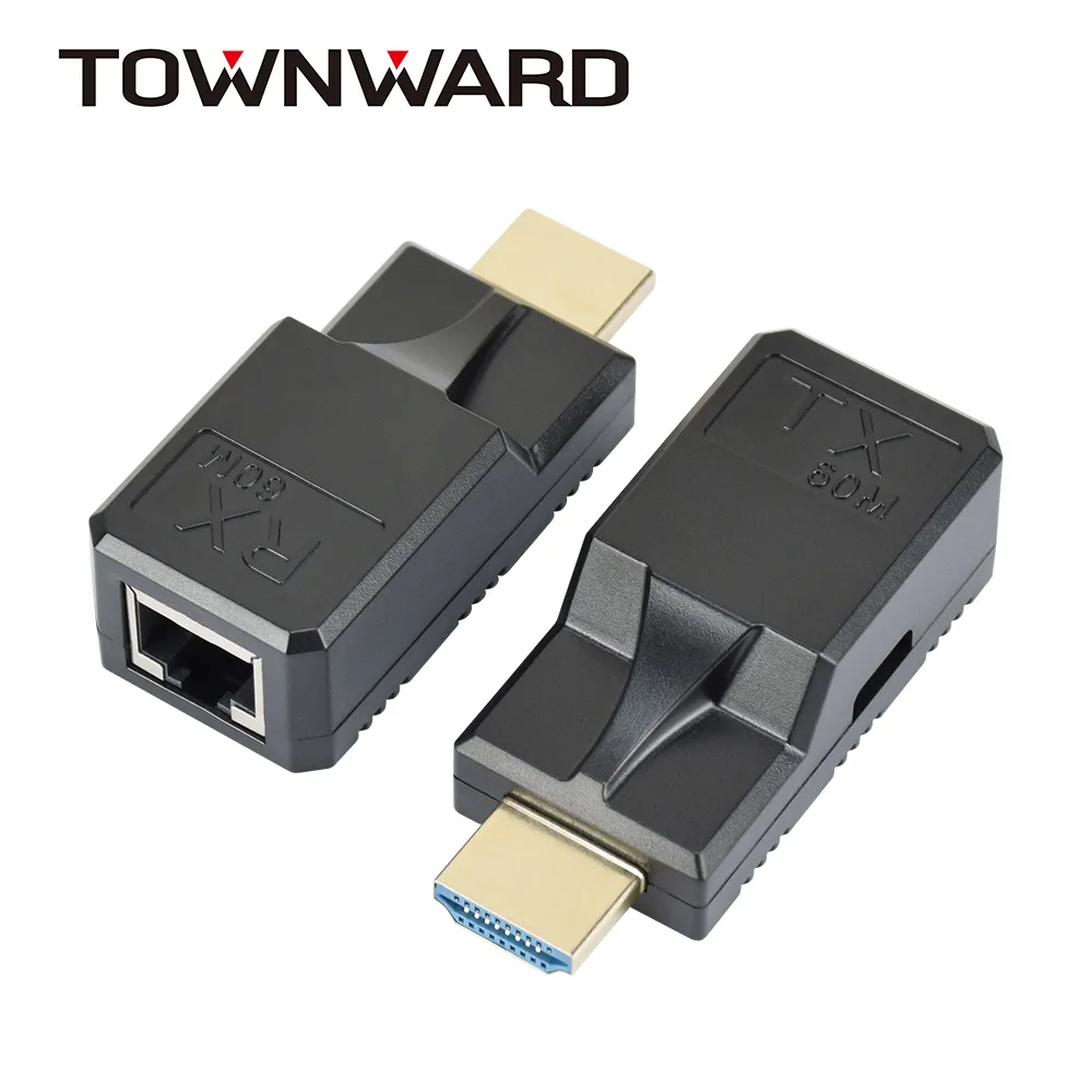 【TOWNWARD 大城科技】HDMI網路延長器 60M 附IR(HDMI轉RJ45 延伸器 CAT6 網路線 HDMI線 型號: HTR-6022) 歷史價格詳細信息