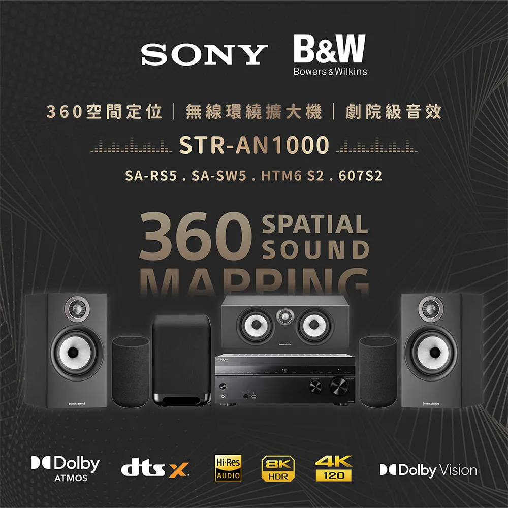 SONY STR-AN1000+YAMAHA NS-F51+NS-P51+SW050 家庭劇院組合 歷史價格詳細信息