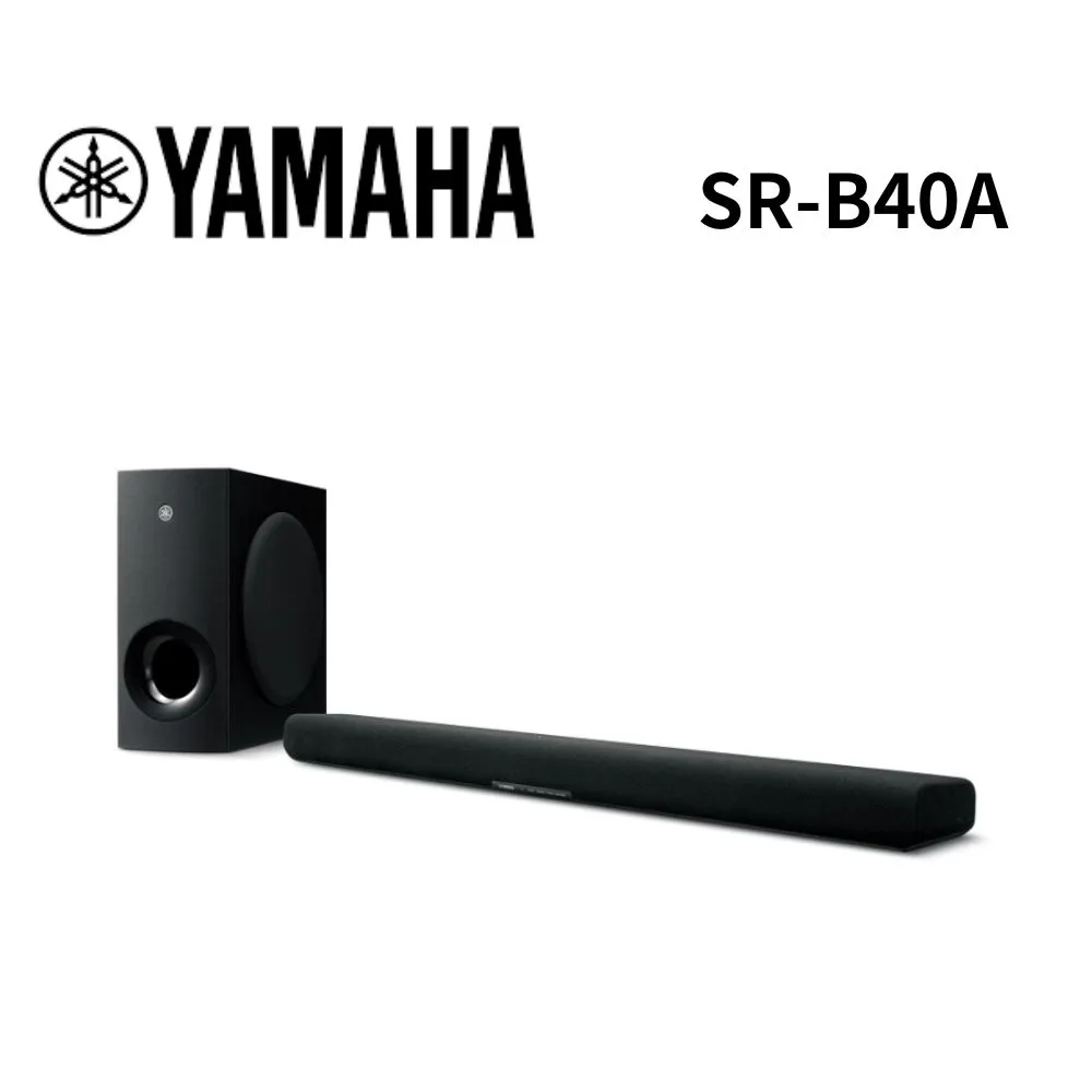 Yamaha SR-B40A Dolby Atmos 劇院音響兩件組【即日起-11/14預購贈耳機★領券再折】 歷史價格詳細信息