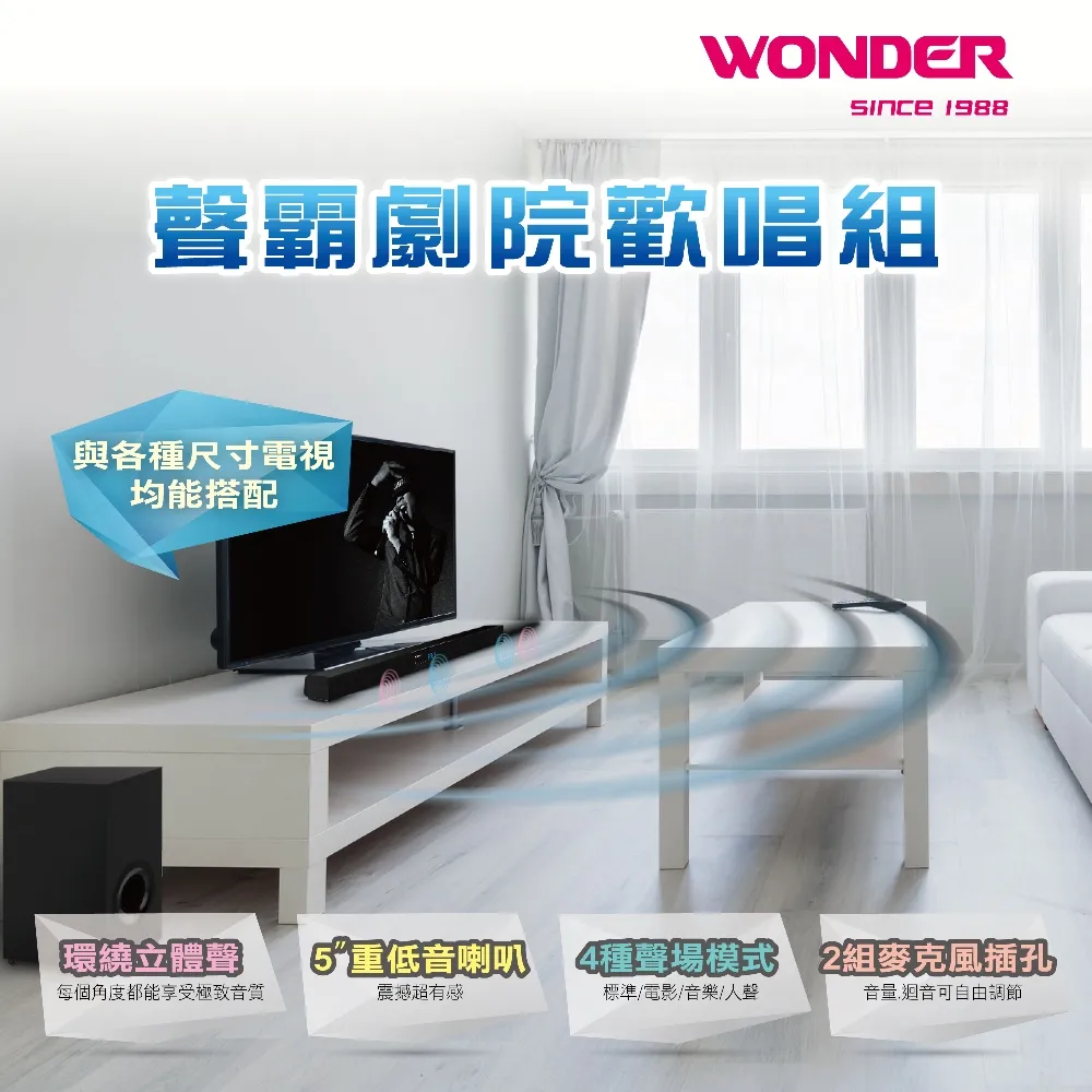 【WONDER旺德】藍芽KTV音響 WS-T034U 歷史價格詳細信息