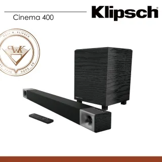 【Klipsch】 Cinema 400 Soundbar 2.1聲道 無線超低音聲霸 家庭劇院組 歷史價格詳細信息