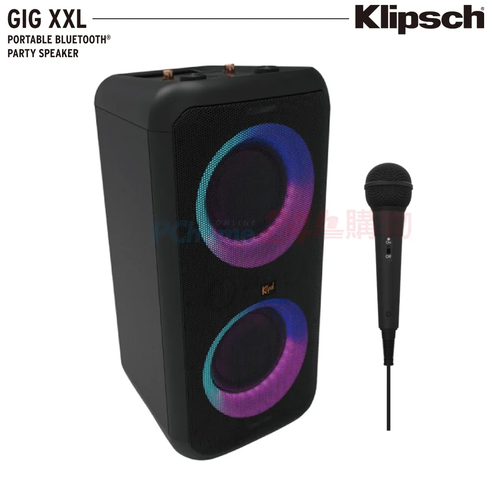 【Klipsch 古力奇】GiG XXL+TEV TR-102 隨行卡拉OK派對喇叭+無線麥克風 全新公司貨 歷史價格詳細信息