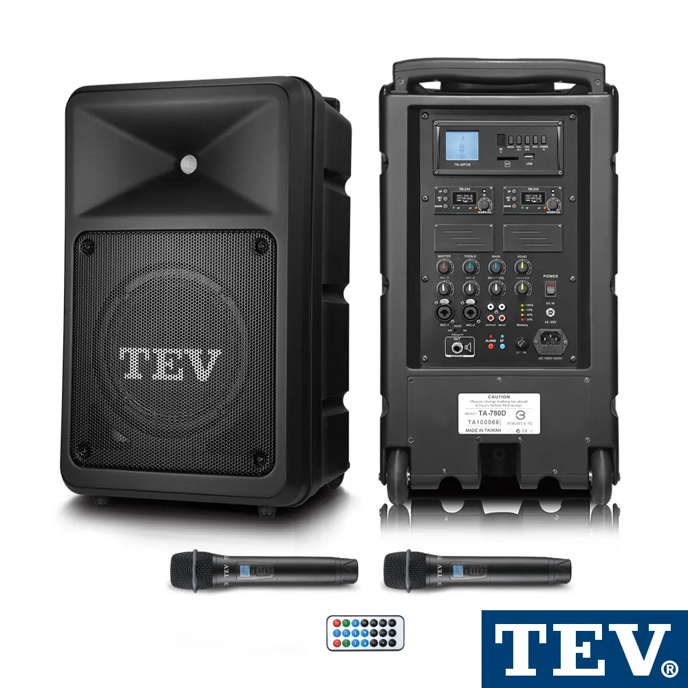 TEV 300W藍牙/CD/USB/SD四頻無線擴音機 TA780DC-4 歷史價格詳細信息