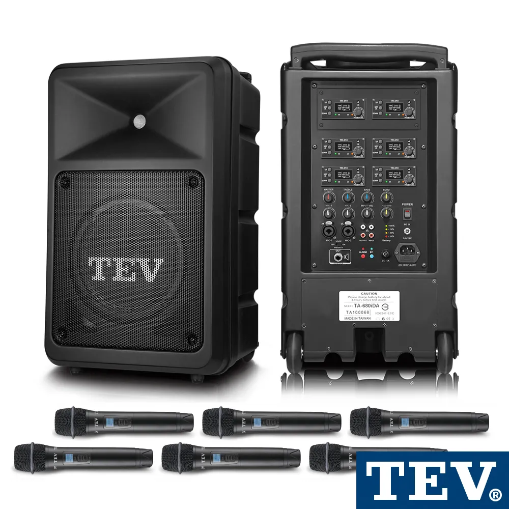 TEV 藍牙三頻無線擴音機 TA680iDA-3 歷史價格詳細信息