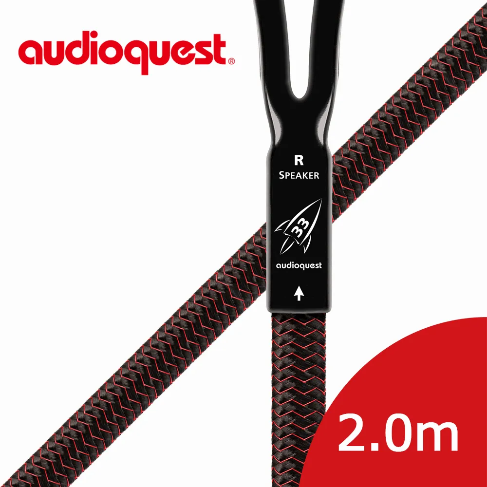 美國【AudioQuest】 Rocket 33 (3m) 2&4 香蕉插喇叭線.LGC實心完美表層銅導體.公司貨 歷史價格詳細信息