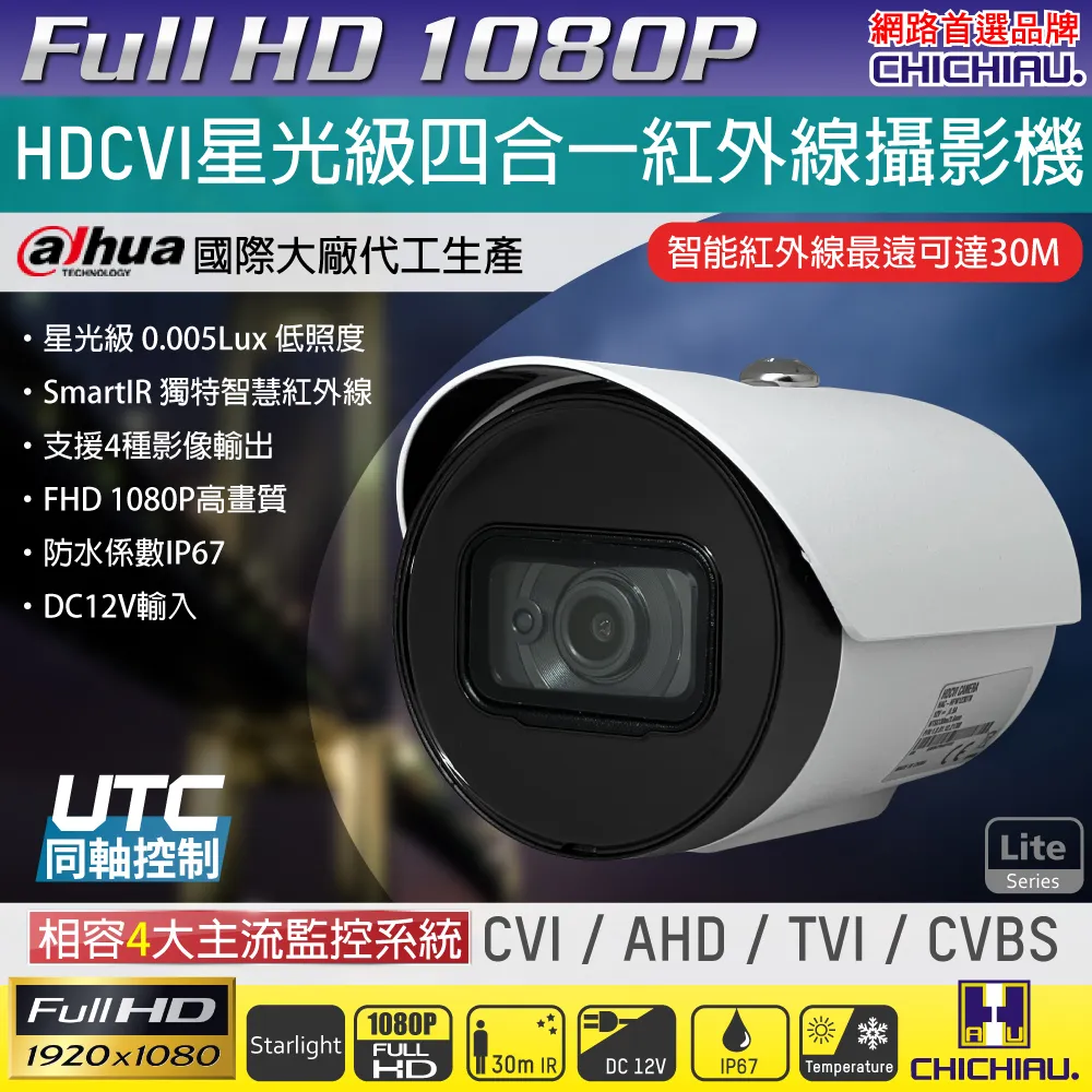 大華 1080P 200萬 DH-HAC-HFW1239TN-A-LED 暖光全彩 內建收音 防水攝影機 監視器 歷史價格詳細信息