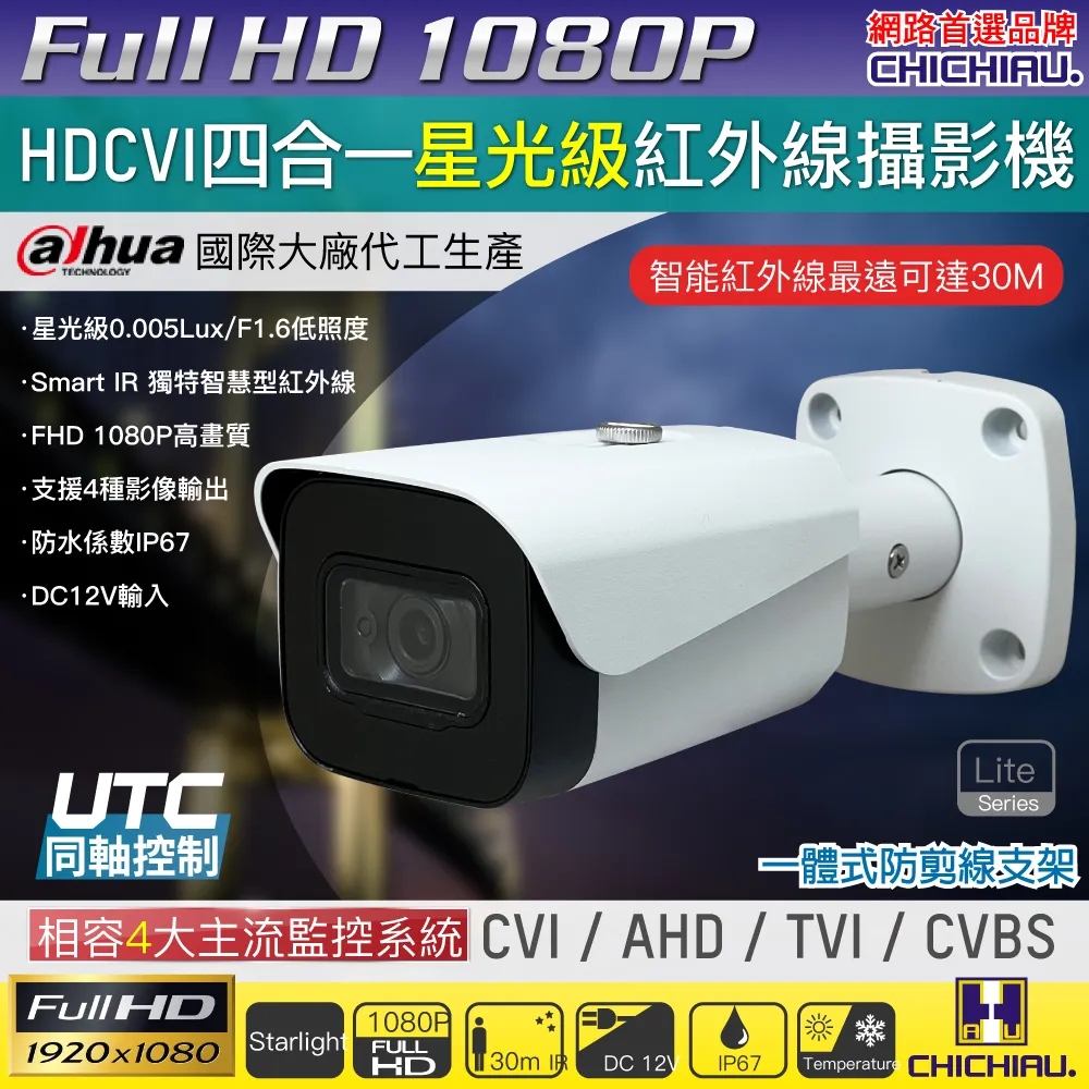 大華 1080P 200萬 DH-HAC-HFW1239TN-A-LED 暖光全彩 內建收音 防水攝影機 監視器 歷史價格詳細信息