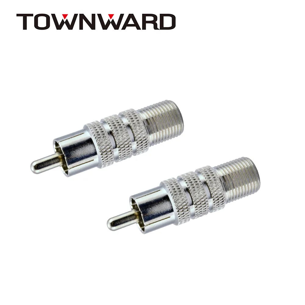 RCA母轉F母 RCA Female F Female F母/RCA母 電視音響監視器訊號接頭 歷史價格詳細信息