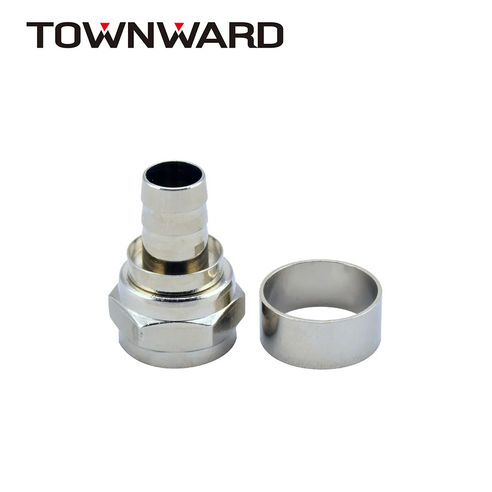 【TOWNWARD 大城科技】F-5121 轉接頭RCA公轉F母(2入裝) 歷史價格詳細信息