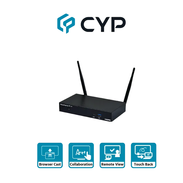 CYP西柏 - 無線影音會議簡報器 互動型 Hyshare Pro+Pod 最新USB-C介面/一鍵回控設備(WPS-HP201KIT) 歷史價格詳細信息