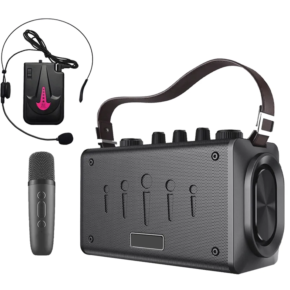 大聲公巧將型重低音無線式多功能行動音箱/喇叭(手持麥克風+耳麥組) 歷史價格詳細信息