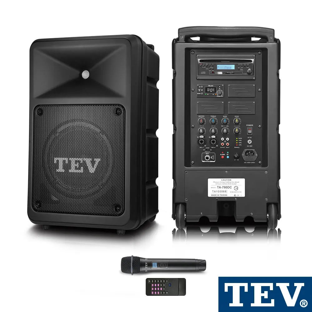 TEV 300W藍牙/CD/USB/SD四頻無線擴音機 TA780DC-4 歷史價格詳細信息