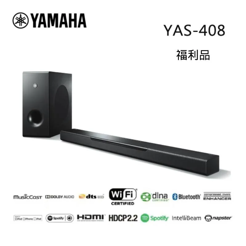 【福利品】Yamaha SR-C30A SoundBar 聲霸 含重低音 公司貨 歷史價格詳細信息