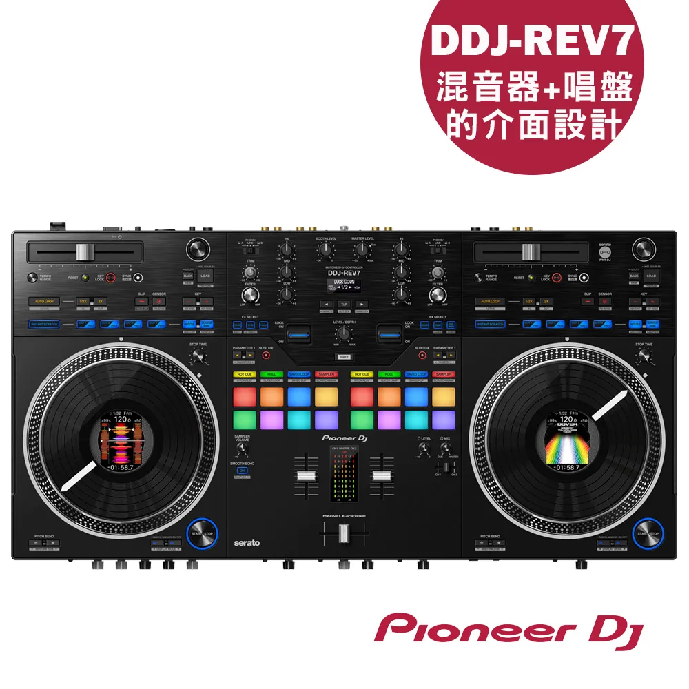 Pioneer DJ  DDJ-REV7  Serato DJ Pro 專業款控制器 歷史價格詳細信息