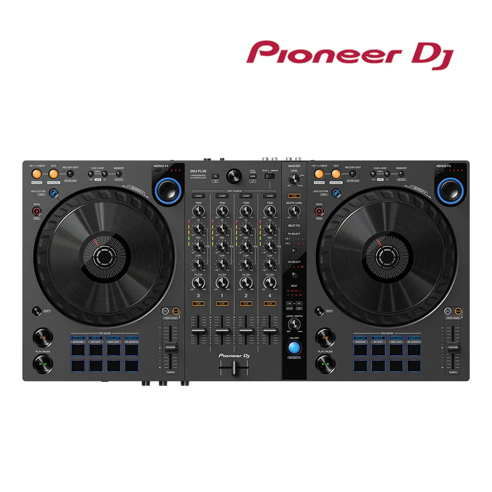 Pioneer DJ DDJ-FLX6  雙軟體四軌控制器-兩色 歷史價格詳細信息