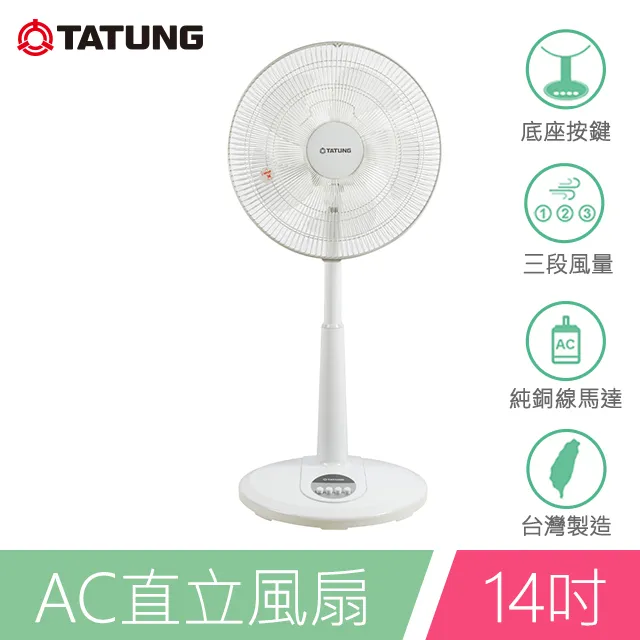 【TATUNG 大同】14吋DC變頻立扇 (TF-L14DP) 歷史價格詳細信息